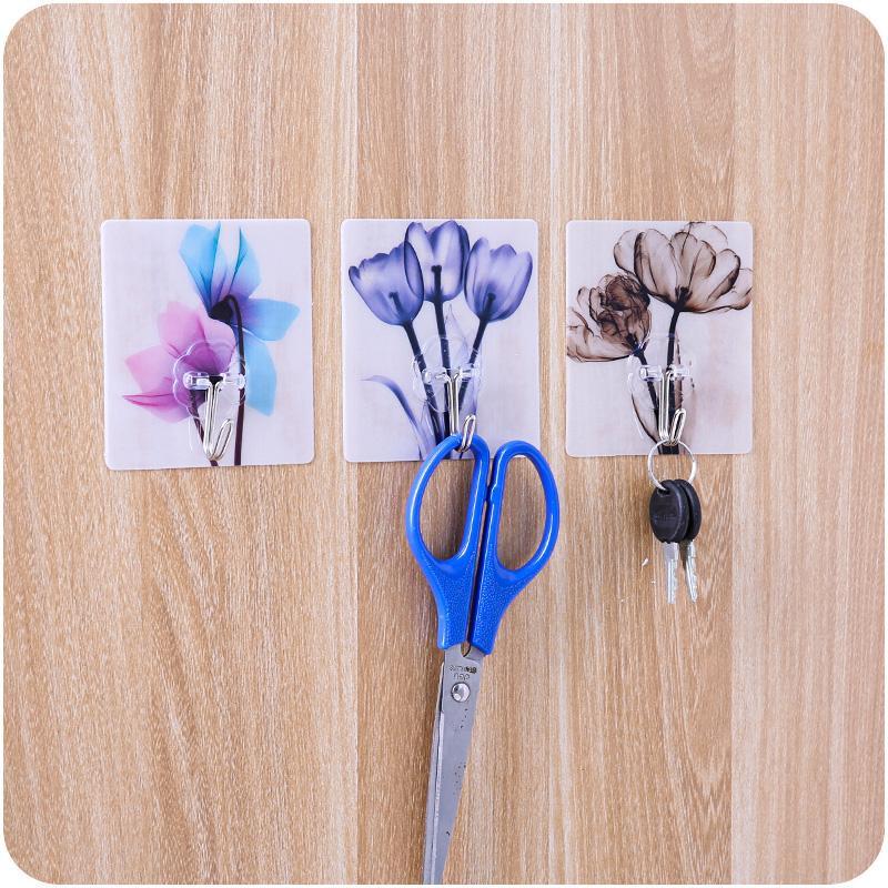 Bộ 10 Móc Treo Dán Tường 3D Siêu Dính