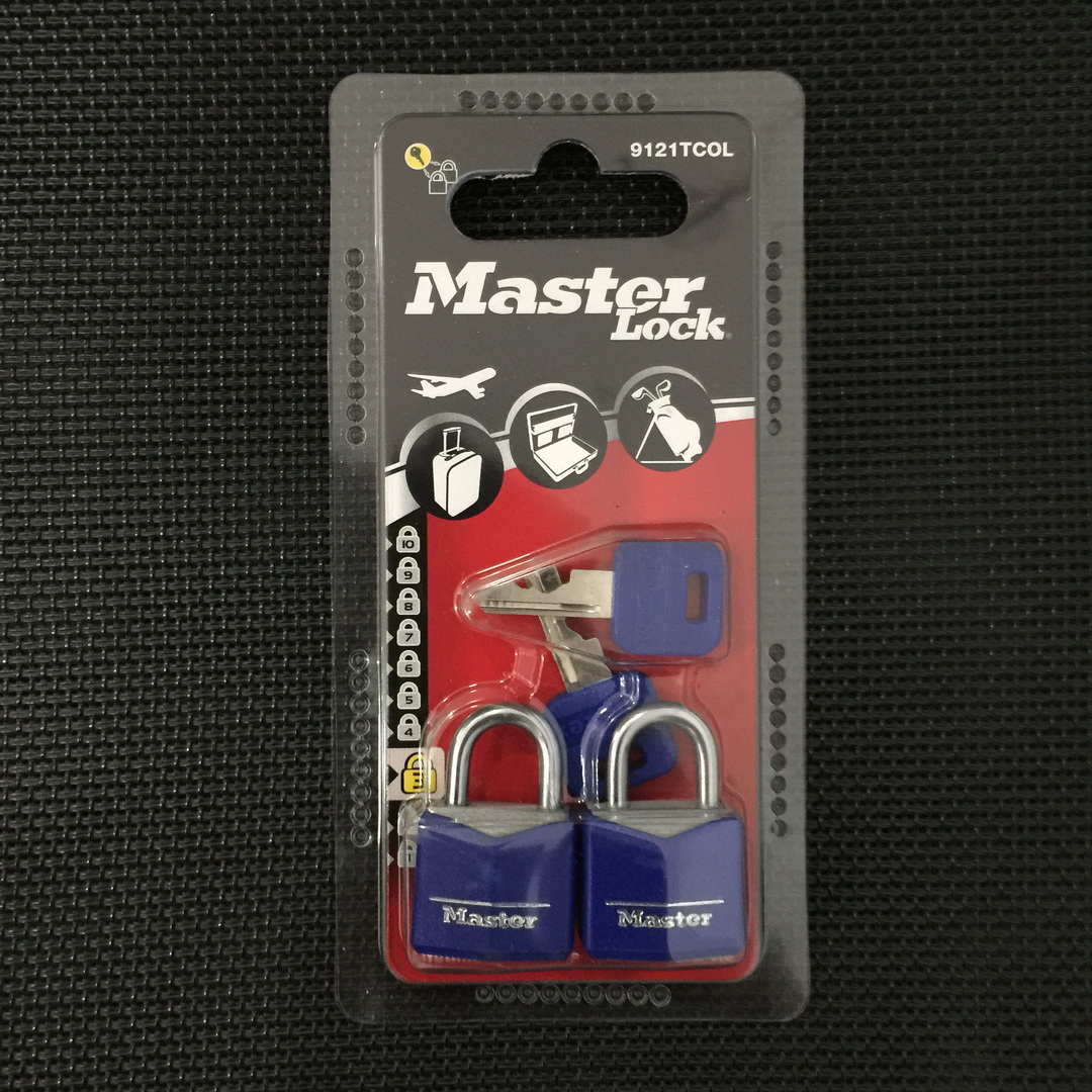 Khóa Vali du lịch Master Lock 9121TCOL nhiều màu