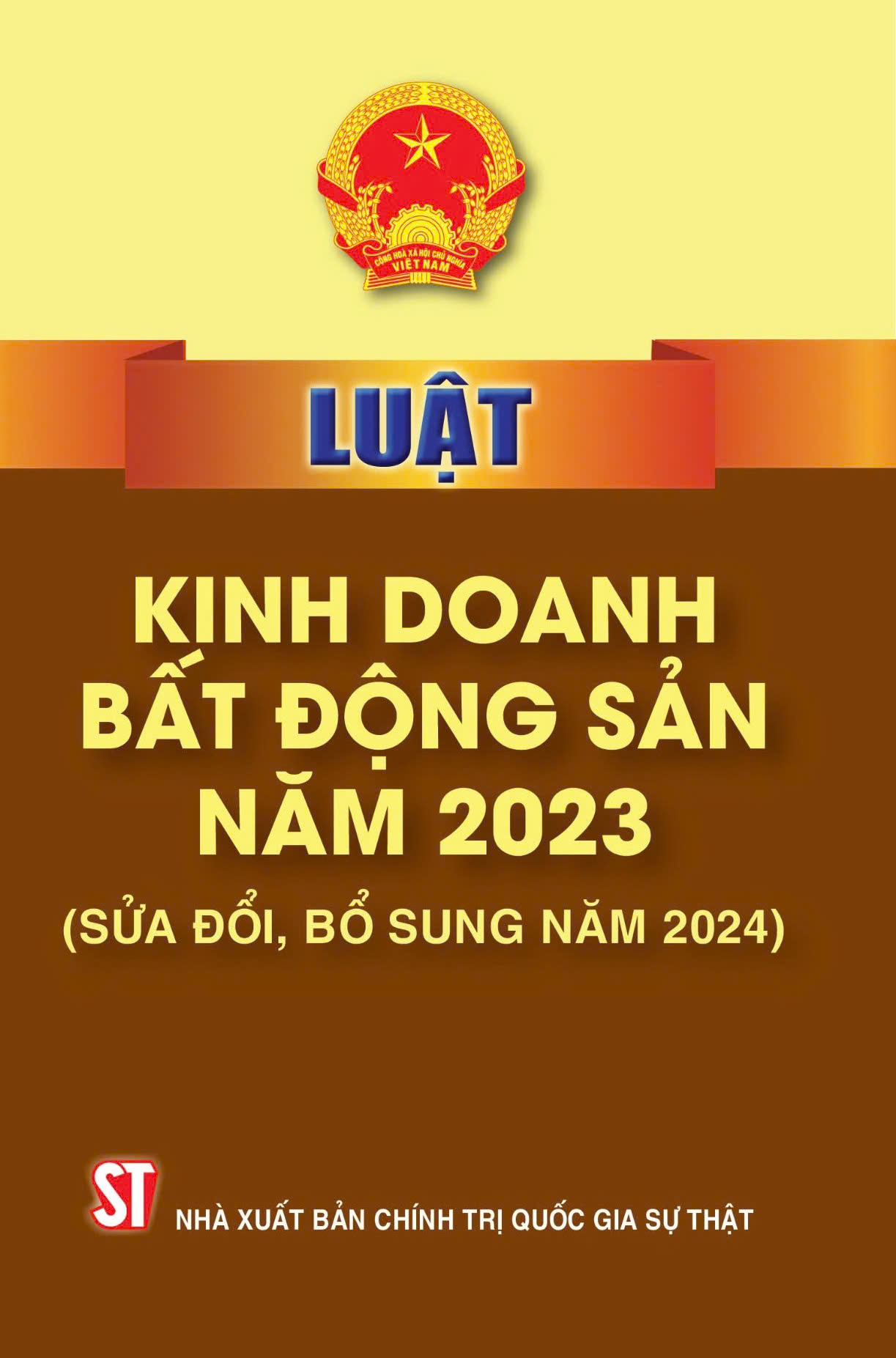 Luật Kinh doanh bất động sản năm 2023 ( Sửa đổi, bổ sung năm 2024)