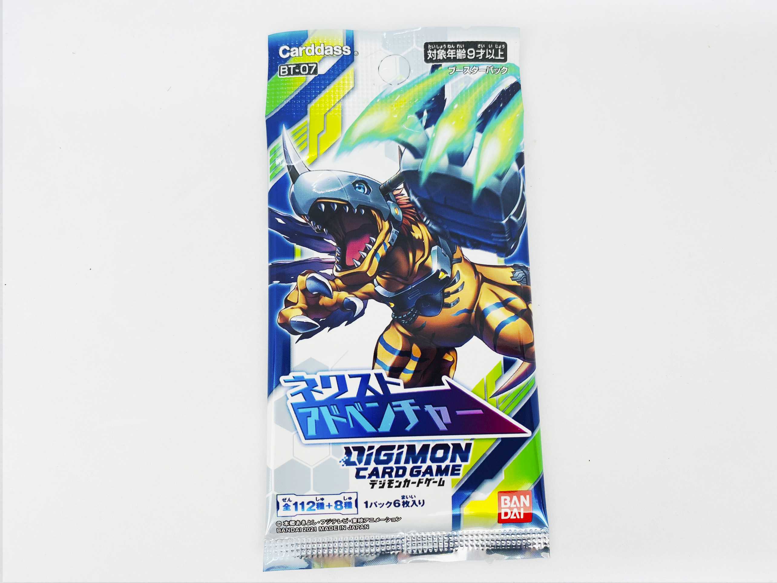 Bộ cờ chiến thuật DIGIMON - Gói mở rộng BT-07 - Phiên bản NEXT ADVENTURE  - 1 gói/6 quân cờ