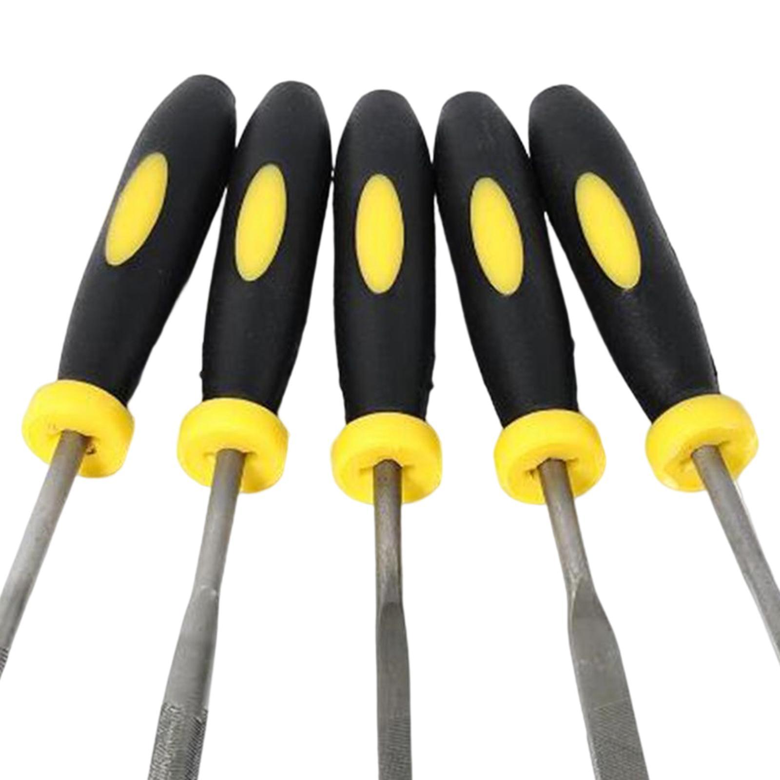 5Pcs Guitar Fret File Guitar Repairing Fret Leveling for Guitar Ukulele