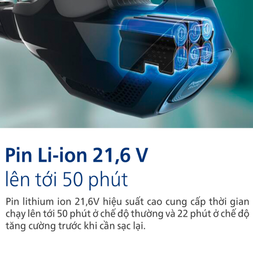 Máy hút bụi cầm tay không dây Philips dạng cán 3 trong 1 SpeedPro Aqua Thương hiệu Hà Lan cao cấp FC6730/81 - HÀNG NHẬP KHẨU, BẢO HÀNH 12 THÁNG