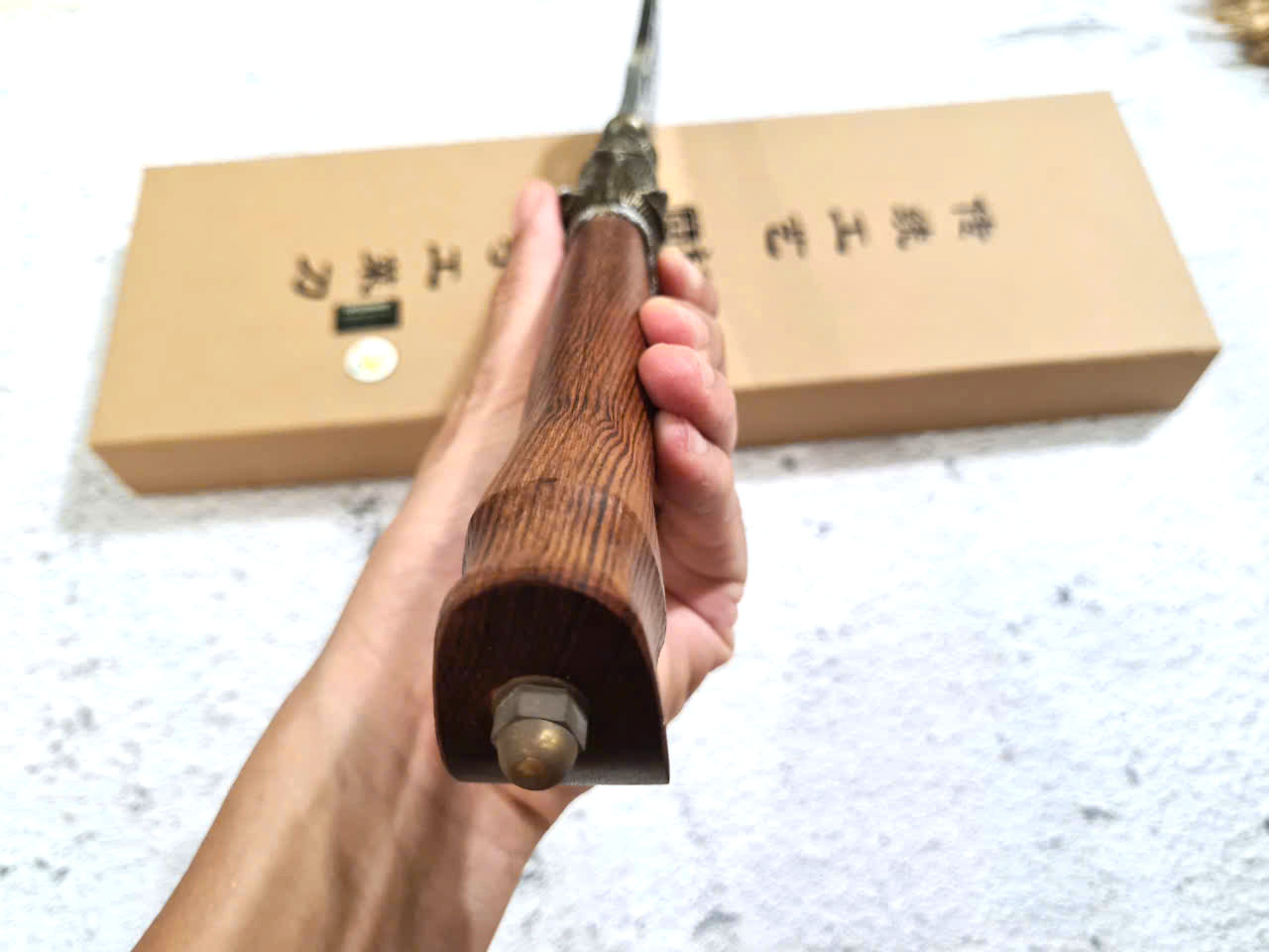 DAO BẾP , DAO CHẶT THÉP KHÔNG RỈ CAO CẤP MÃ A1 TR12 NTVN top