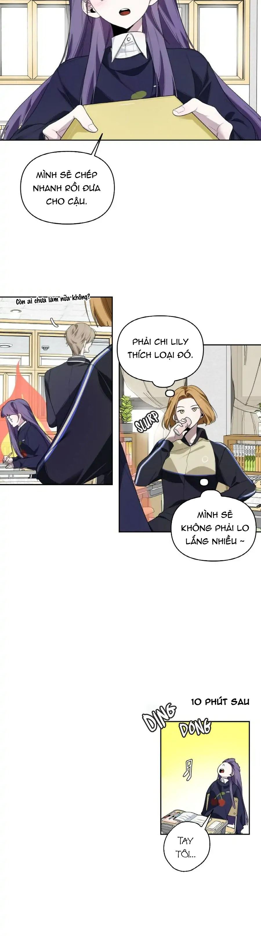 đàn anh thật xấu xa! chapter 4.1 13