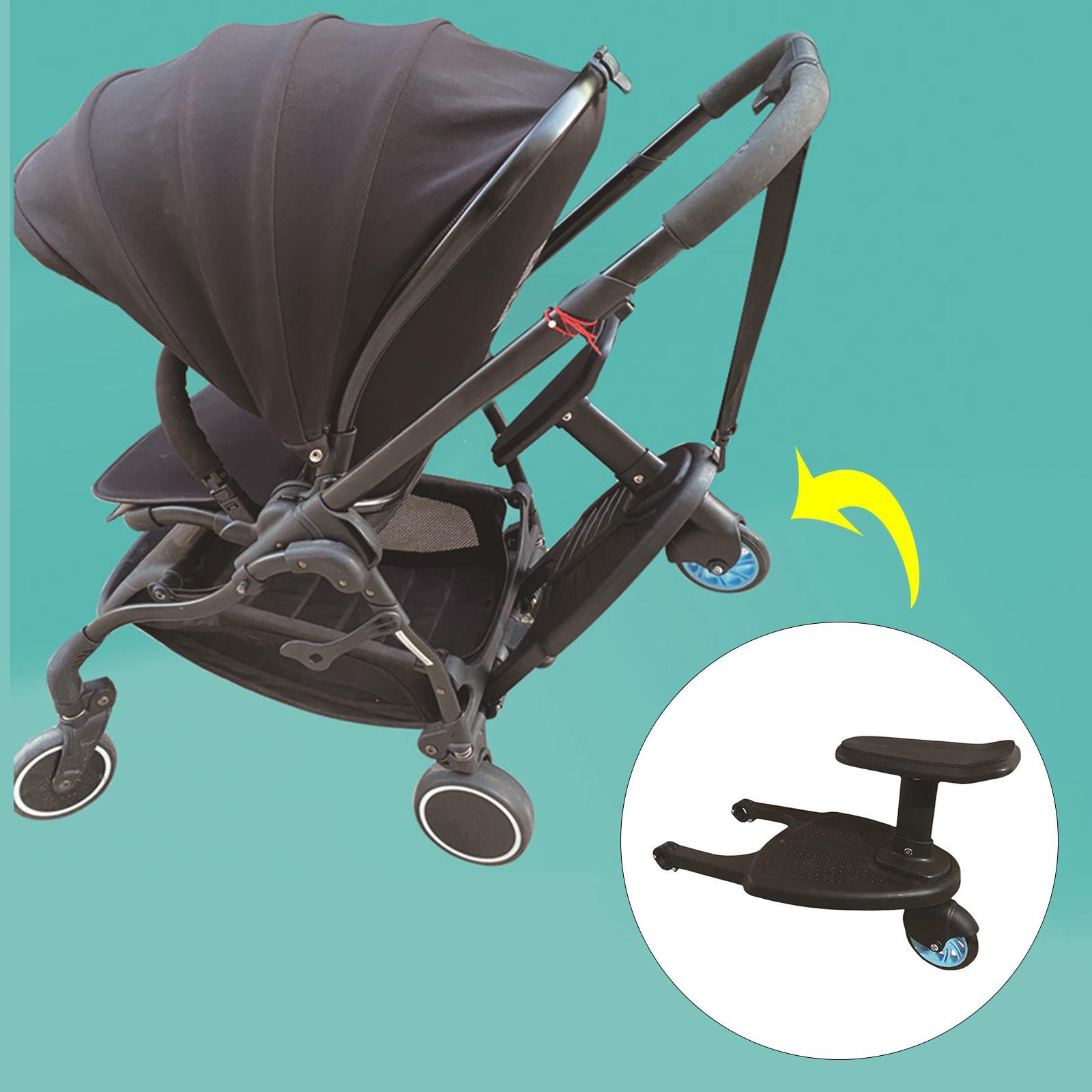 2 in 1 Pram Board Universal Stroller Board for Most Brands of Strollers Blue