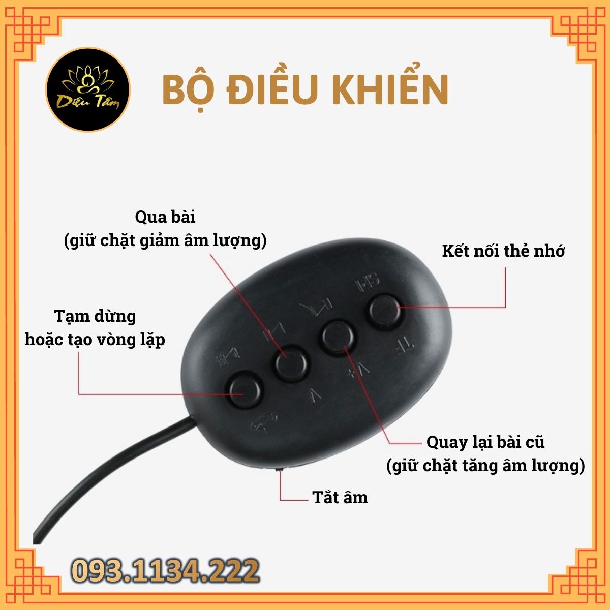 Kinh luân điện mật tông có nhạc và cuộn kinh chú