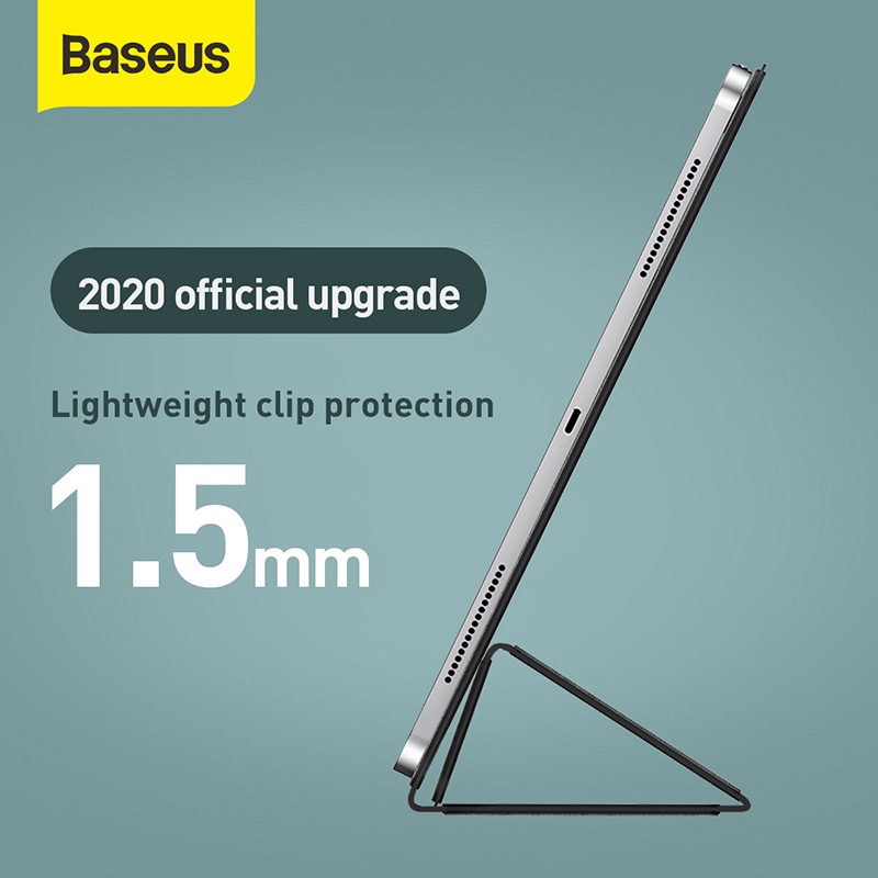 Bao da chống sốc siêu mỏng 1.5mm cho iPad Air 4 / iPad Air 5 10.9 icnh hiệu Baseus Simplism Gen 2 nắp gập hít nam châm - hàng nhập khẩu