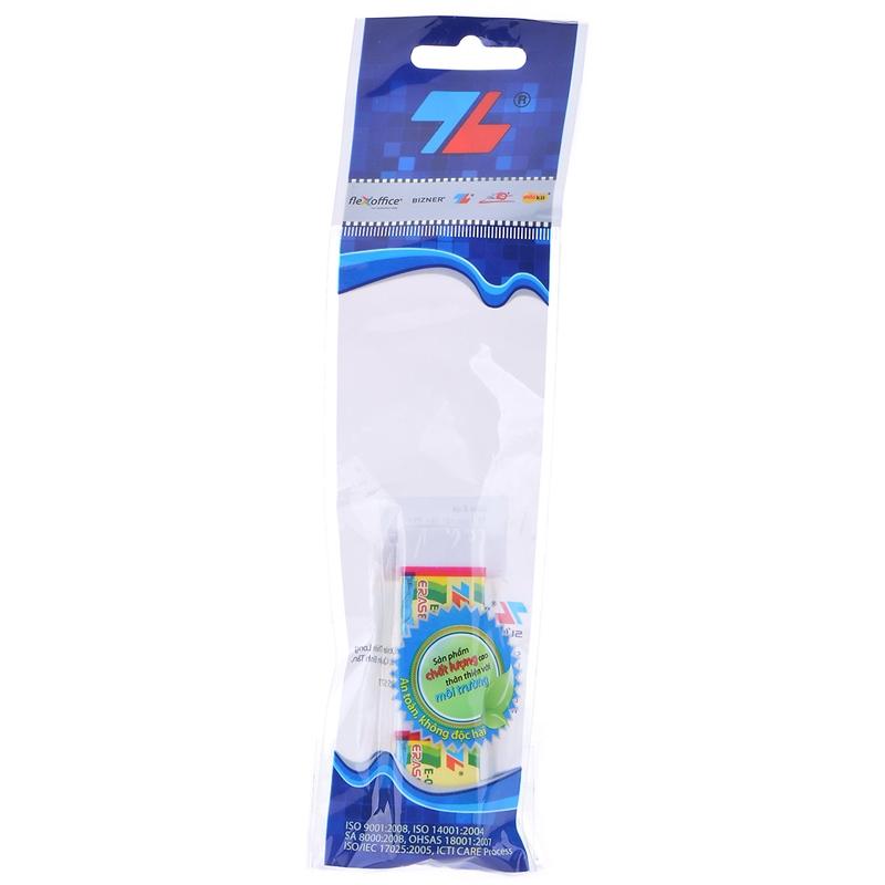 Vỉ 2 Cục Gôm Thiên Long E-06