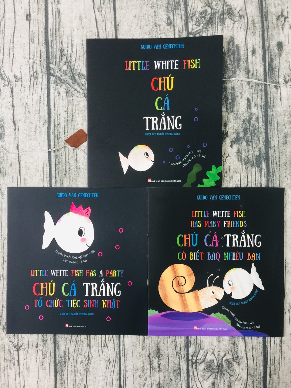 Combo Chú Cá Trắng