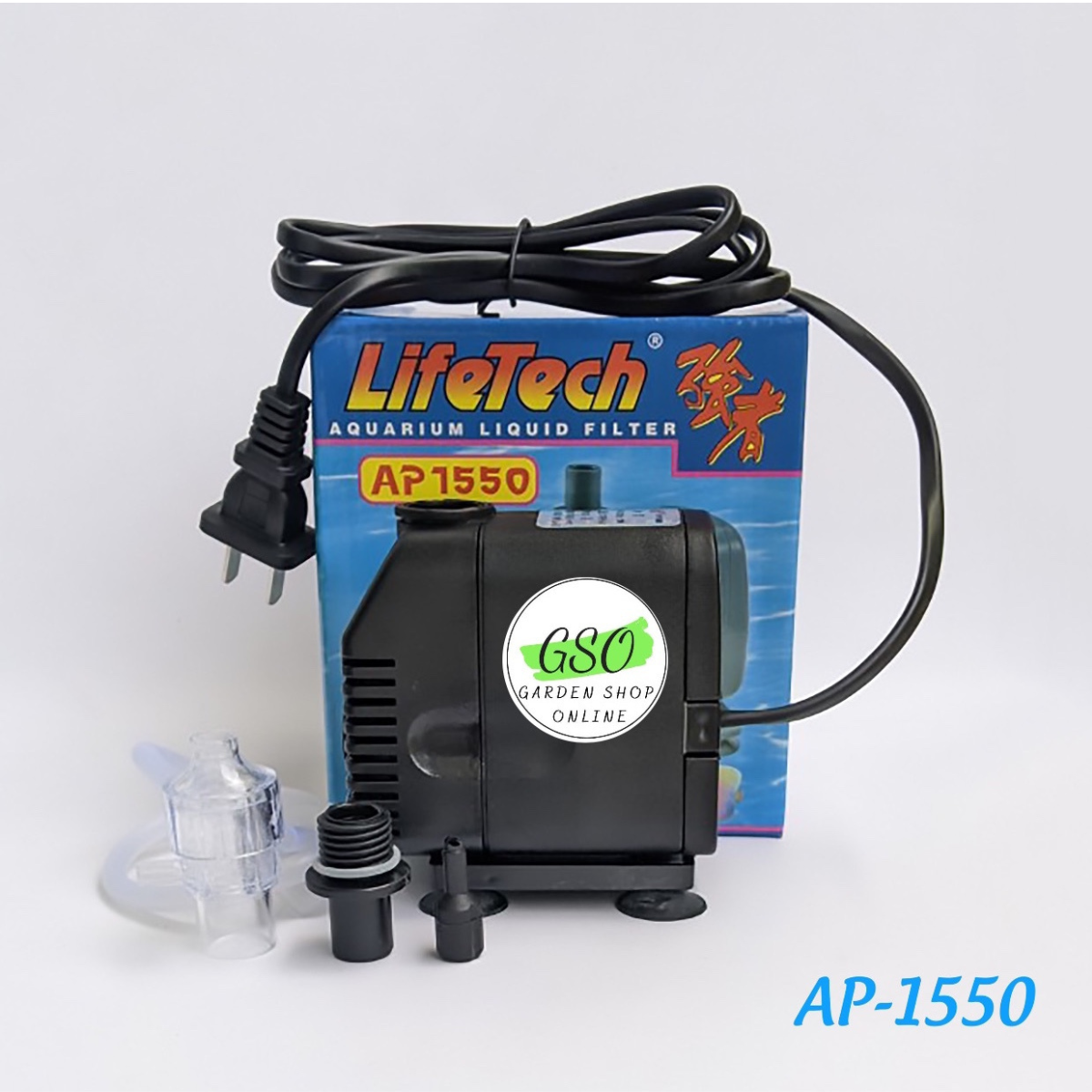 Máy bơm nước, máy thủy canh Lifetech AP1550 -18W tiết kiệm điện cho bể cá