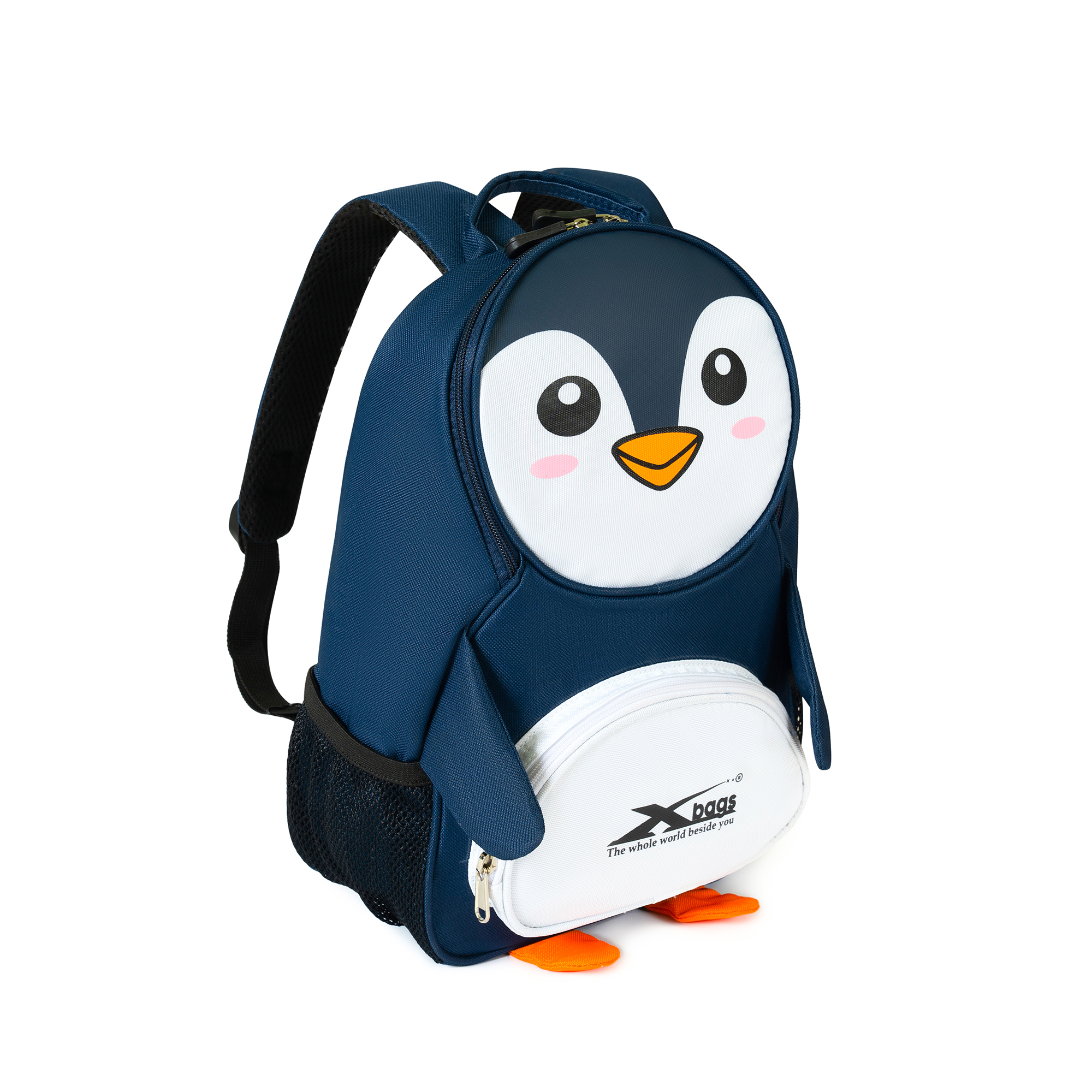 Balo mầm non Xbags Penguin Xb 3019 họa tiết đang yêu cho bé