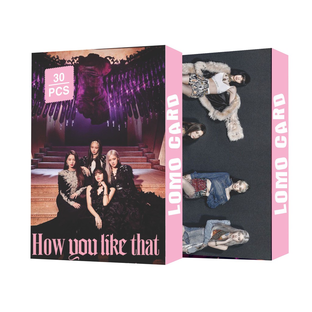 Lomo card Blackpink How you like that 01 hộp