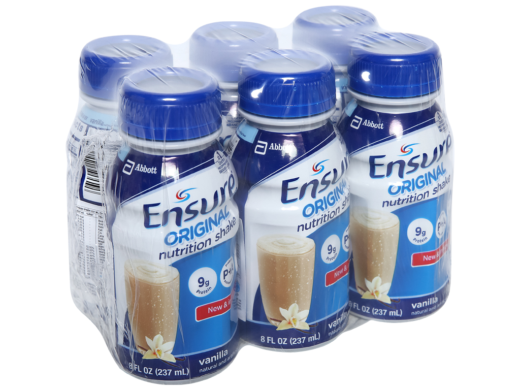Chai Sữa Nước Abbott Ensure Liquid Vanilla 237ml
