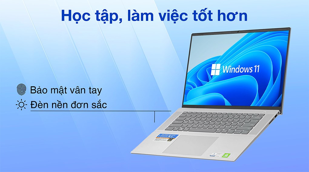 Laptop Dell Inspiron 5620 N6I7004W1 (Core i7 - 1255U/16GB/512GB/MX570 2GB/16inch FHD+/Win 11/Office/Bạc) Hàng chính hãng