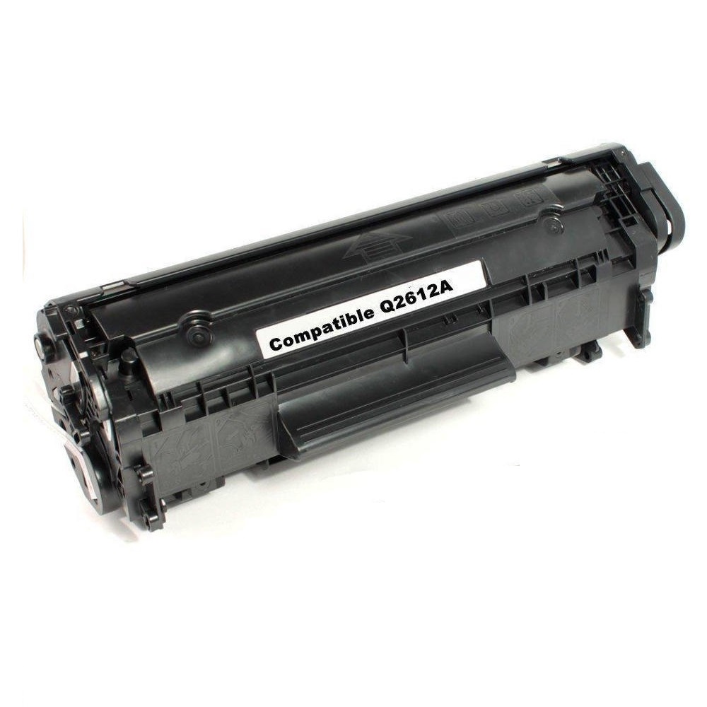 Hình ảnh Hộp Mực Cartridge 12A Máy In Canon LBP 2900 (303) 3000 HPQ2612A 1020 M1005 M1010 1018 Có Lỗ Nạp Mực - Hàng Chính Hãng