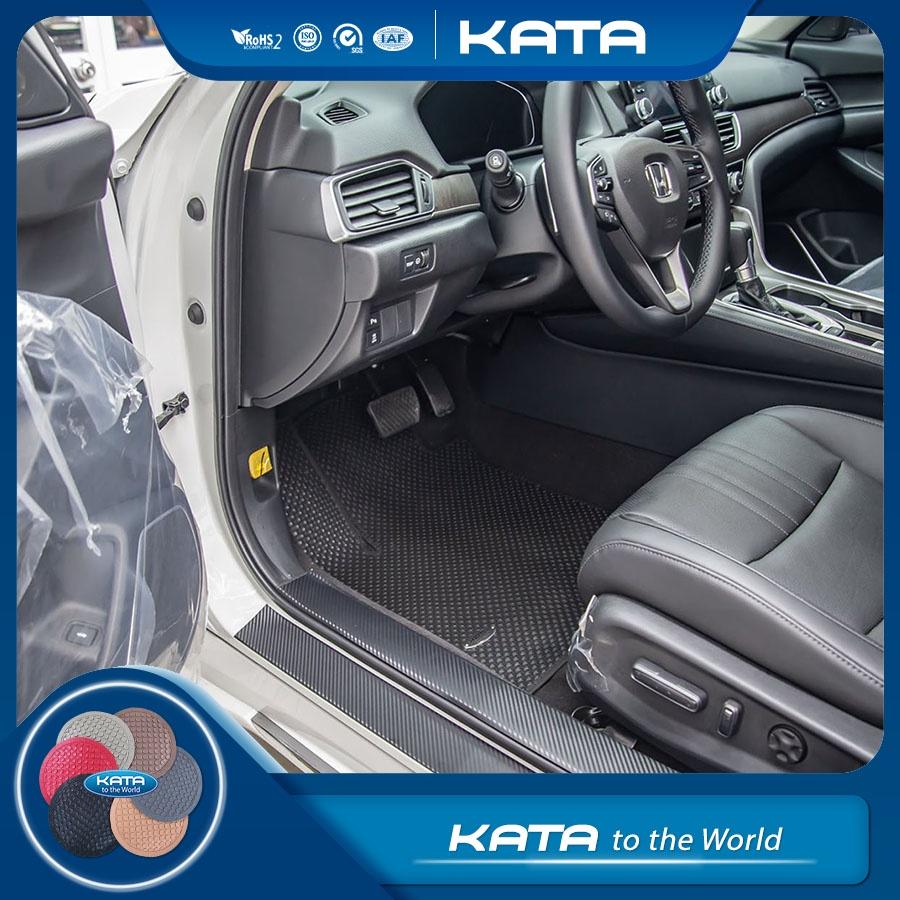 Thảm lót sàn ô tô KATA cho xe Honda Accord - Khít với sàn xe, Chống thấm, Không mùi, Không ẩm mốc