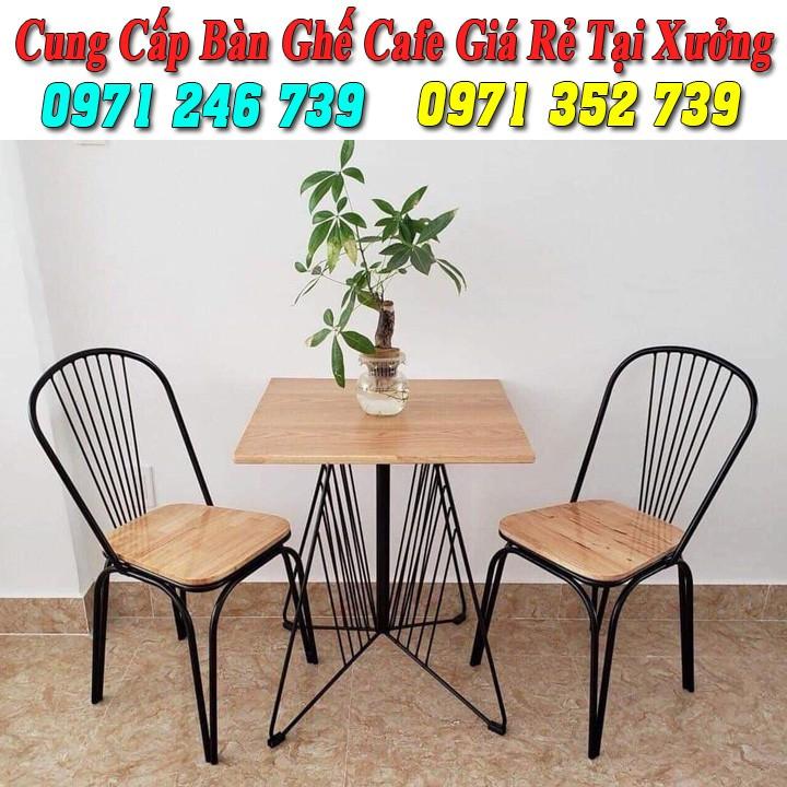 Ghế sắt cafe ngoài trời