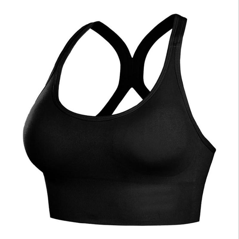Áo Lót Thể Thao Crop Top Tập Gym Thể Hình Chạy Thể Thao Nữ Thể Thao Quần Lót Đẩy Lên Áo Plus Kích Thước Tập Yoga Ngực