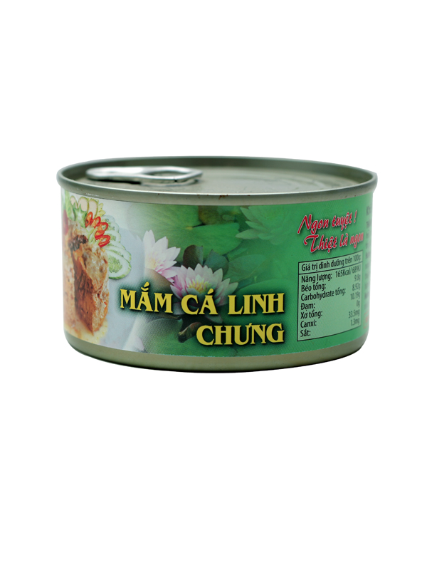 COMBO - Thùng (06 hộp)  3 hộp Mắm Cá Linh Chưng và 3 hộp Cá Linh Kho Mía - Antesco