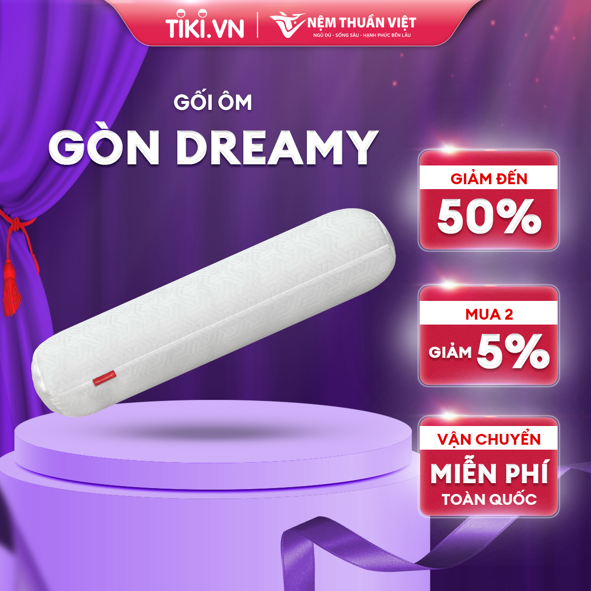 Gối Ôm Gòn Dreamy Thuần Việt