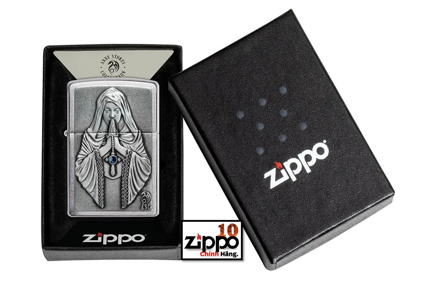 Bật lửa ZIPPO 49756 Anne Stokes - Chính hãng 100%