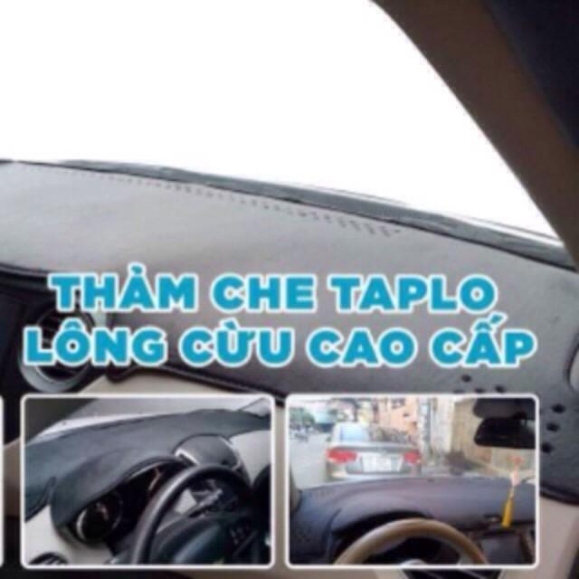 Thảm taplo WIGO bằng lông Cừu 3 lớp hoặc Da Cacbon