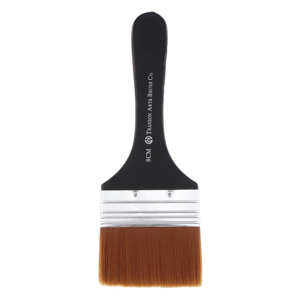 3x Art Paint Brushes for for Watercolor, Acrylic, Oil 7 Different Sizes to Choose for Artists, Adults & Kids