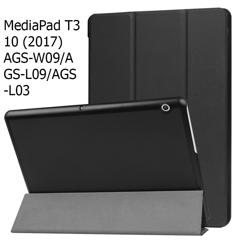 Bao Da Cover Cho Máy Tính Bảng Huawei MediaPad T3 10 Hỗ Trợ Smart Cover