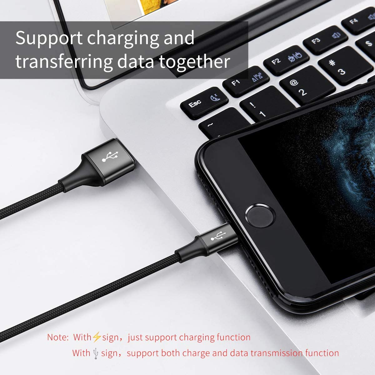 Dây cáp sạc nhanh 3A 3 in 1 USB-A to iPhone / Type-C / Micro USB hiệu Baseus Rapid Fast Charge Cable (dài 120CM, sạc cùng lúc 3 thiết bị, chip sạc thông minh, tốc độ truyền tải 480Mbps) - hàng nhập khẩu