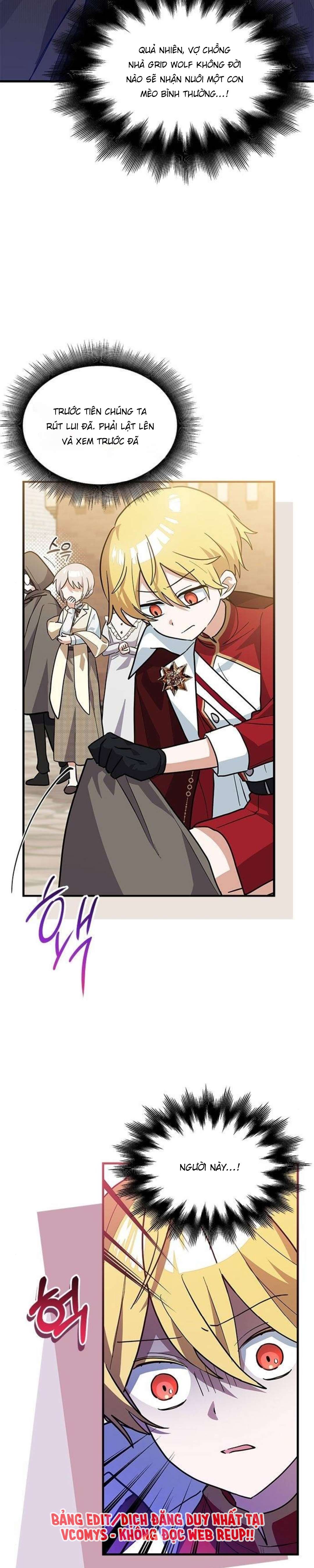mèo con được gia tộc sói nhận nuôi? chapter 31 26