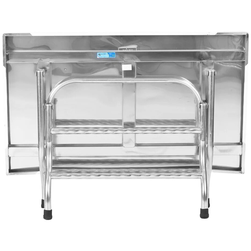 Bàn Inox WIN Chữ Nhật Phi 32 50 x 80 cm