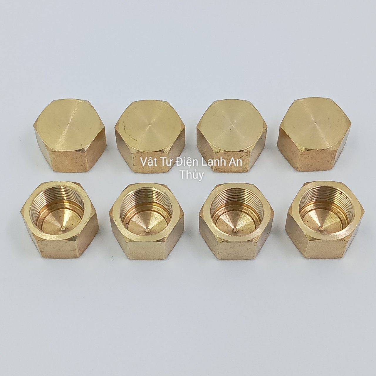 Nắp bích 16 dùng cho máy toshiba, mitsubishi, panosonic - Nắp bịt ống đồng - Nắp bịt ren trong - Nút bít ren trong