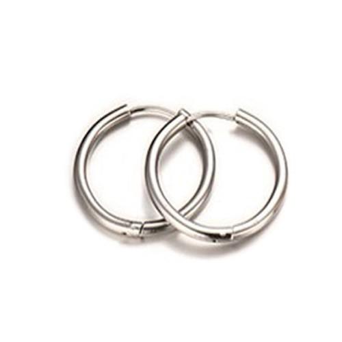 Bông tai Sơn Tùng inox tròn thời trang BH647