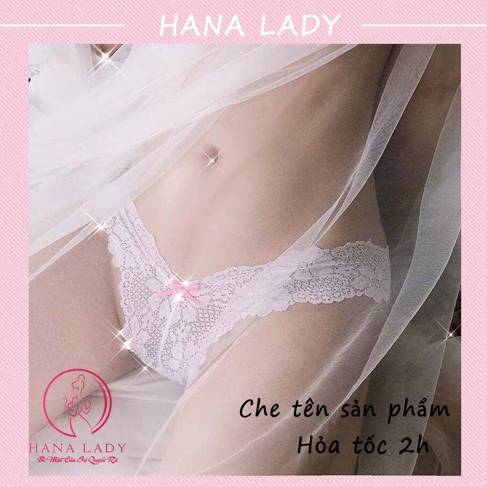 Quần lót lọt khe ren sexy - Chip ren chữ Y quyến rũ phối nơ đáng yêu gợi cảm LK013