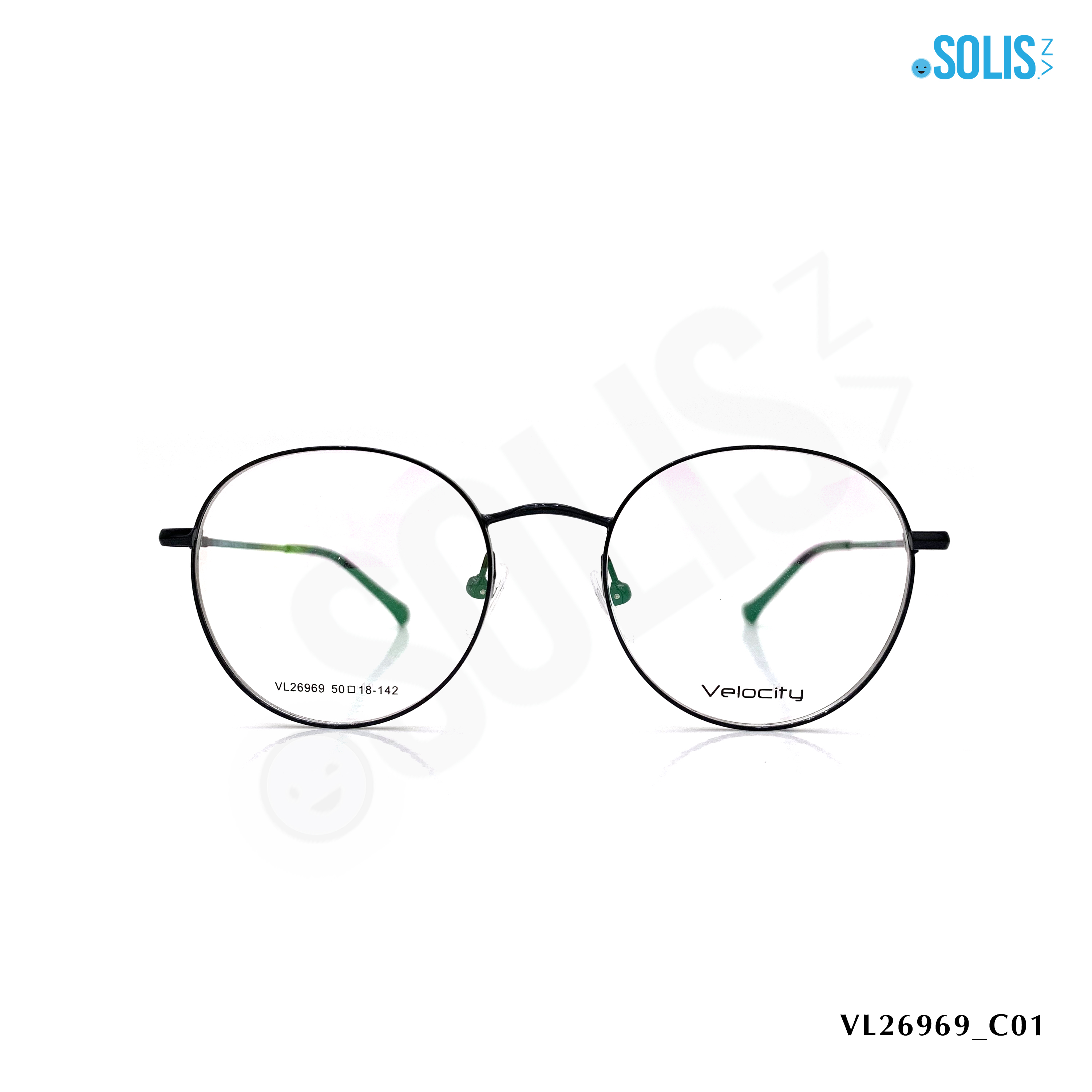 Gọng kính KL hiệu Velocity VL26969 - KÍNH KIM LOẠI HIỆU VELOCITY VL26969 KÍCH THƯỚC 50-18-142