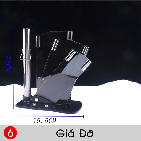 Bộ dao Nhật inox nguyên khối cao cấp Seki gồm 6 món