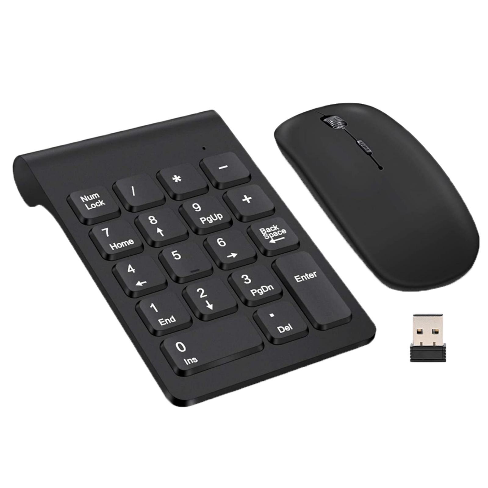 2.4G Keyboard USB   Keyboard w/ Mouse for Laptop Desktop White