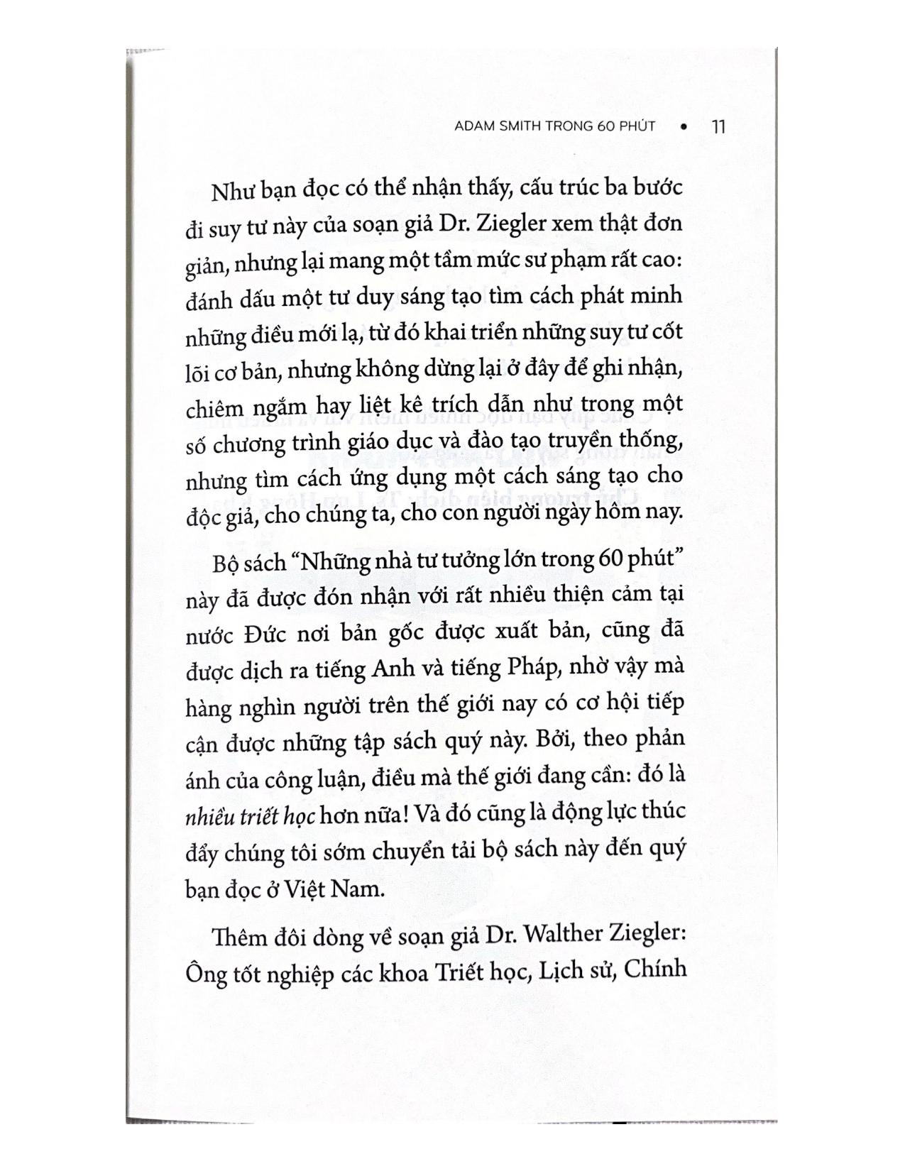 Nhà Tư Tưởng Lớn - Adam SmithTrong 60 Phút