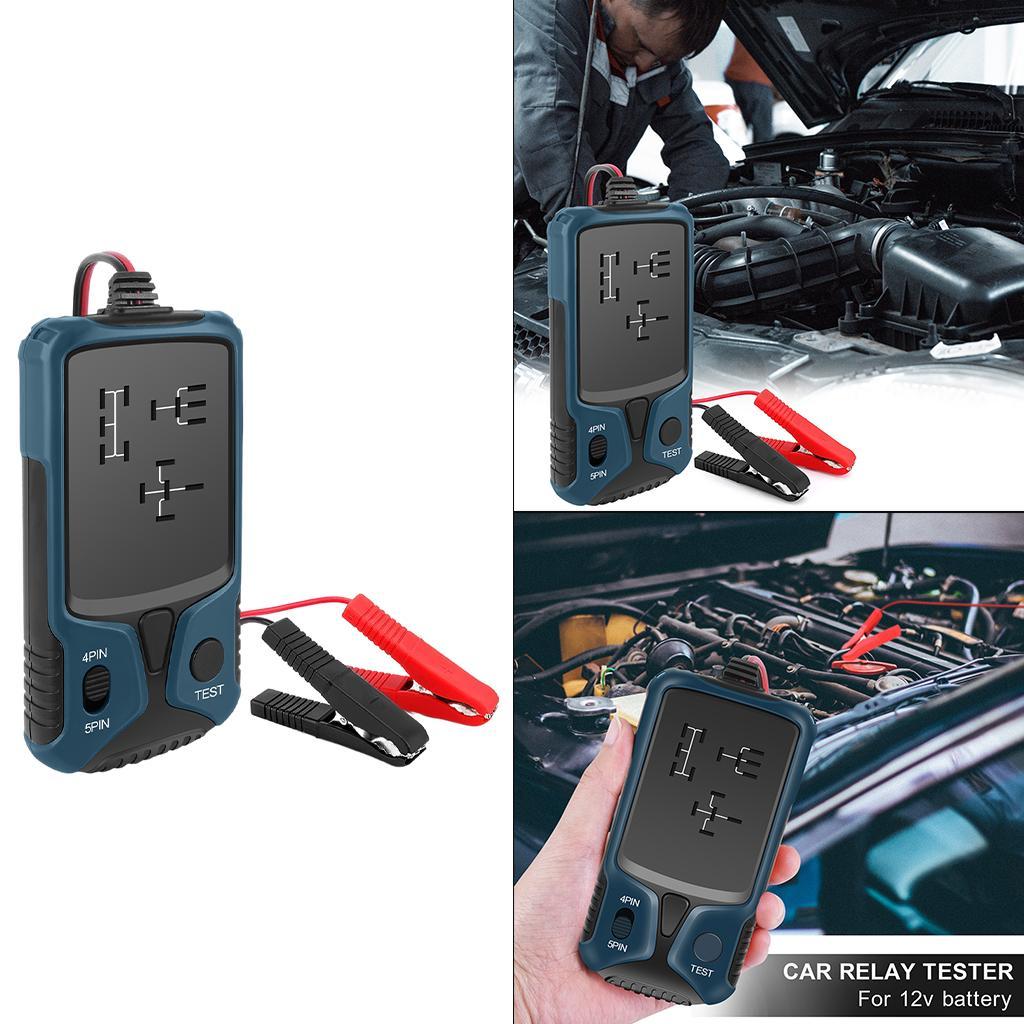 Electronic Car Relay Tester 12V Tool for Vehicle Battery Checker