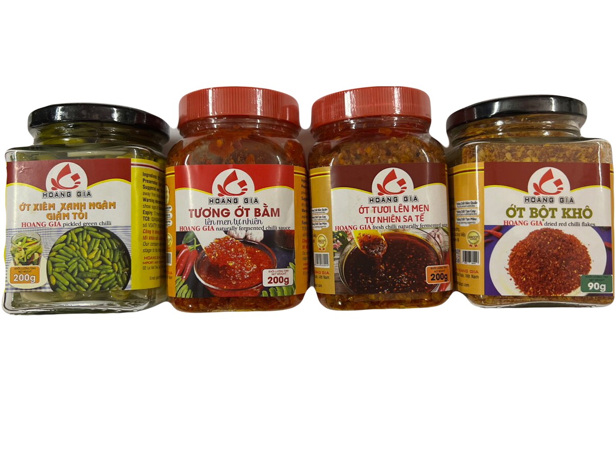 Đặc Sản Bình Thuận - Combo 3 hộp Ớt bột khô thơm ngon, hộp nhựa - Ocop 3 Sao