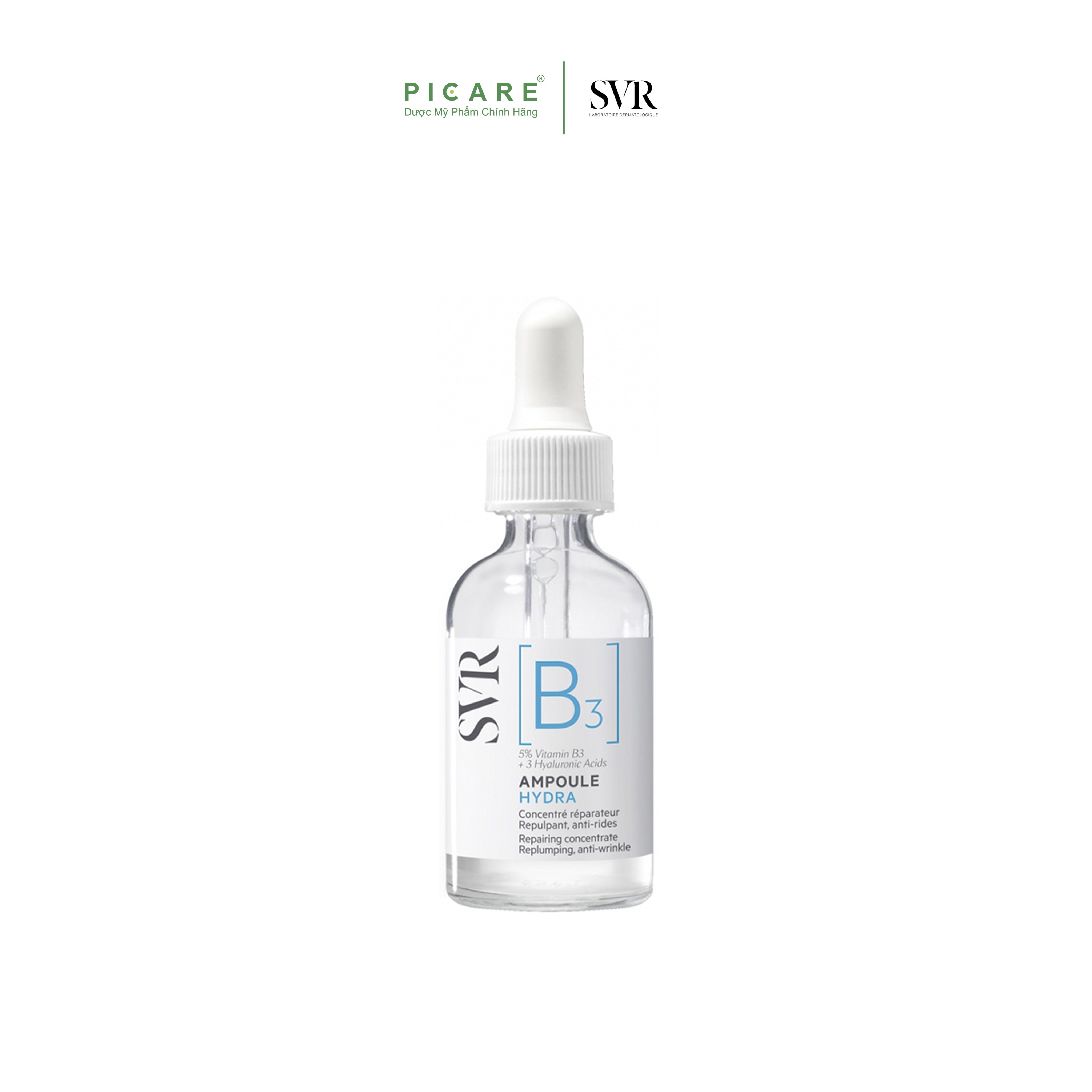 Tinh Chất Dưỡng Ẩm Căng Da SVR Ampoule Hydra 30ml