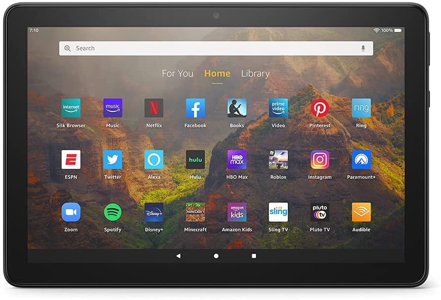 Máy tính bảng Kindle Fire HD10 Plus 2021 - 11th -  (All New Fire HD10 - 2021) - Ram 4GB, bộ nhớ 32GB, màn hình 1080 FullHD