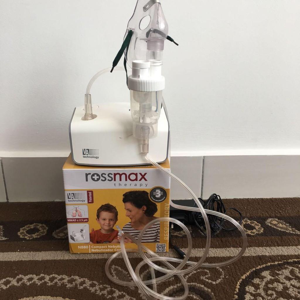 Máy Xông Khí Dung Mũi Họng- Rossmax NB80, (Rosmax) -VT0768