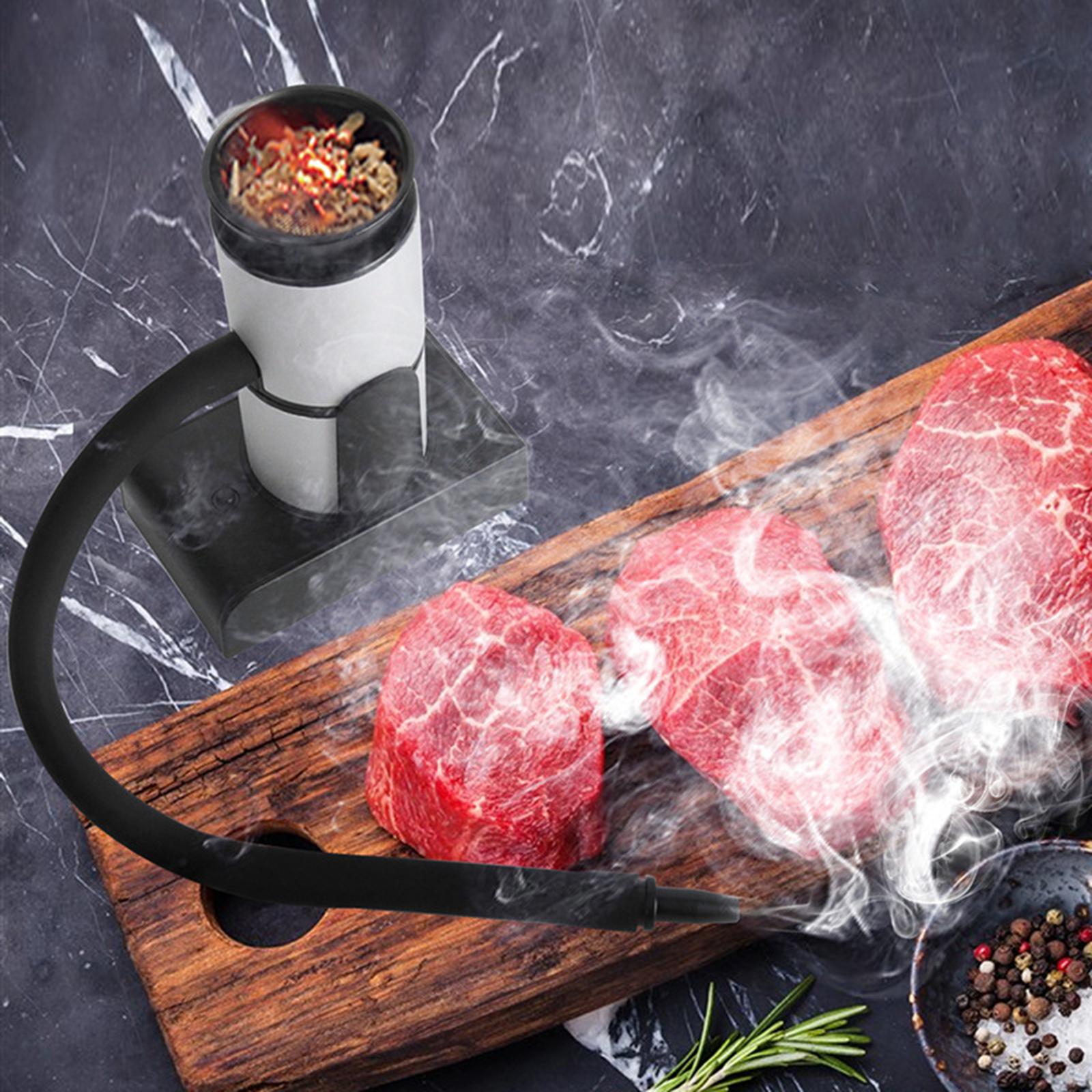 Portable Food Smoker Gun Meat Smoker for Food Smoking BBQ Drink Cooking