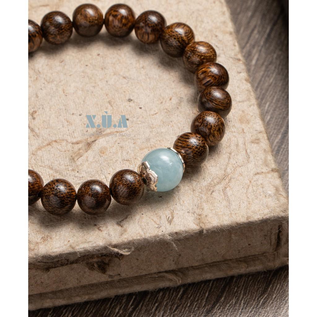 Vòng Tay Trầm Hương Đính Charm XUA11 Tuyệt Đẹp || Cầu May Mắn
