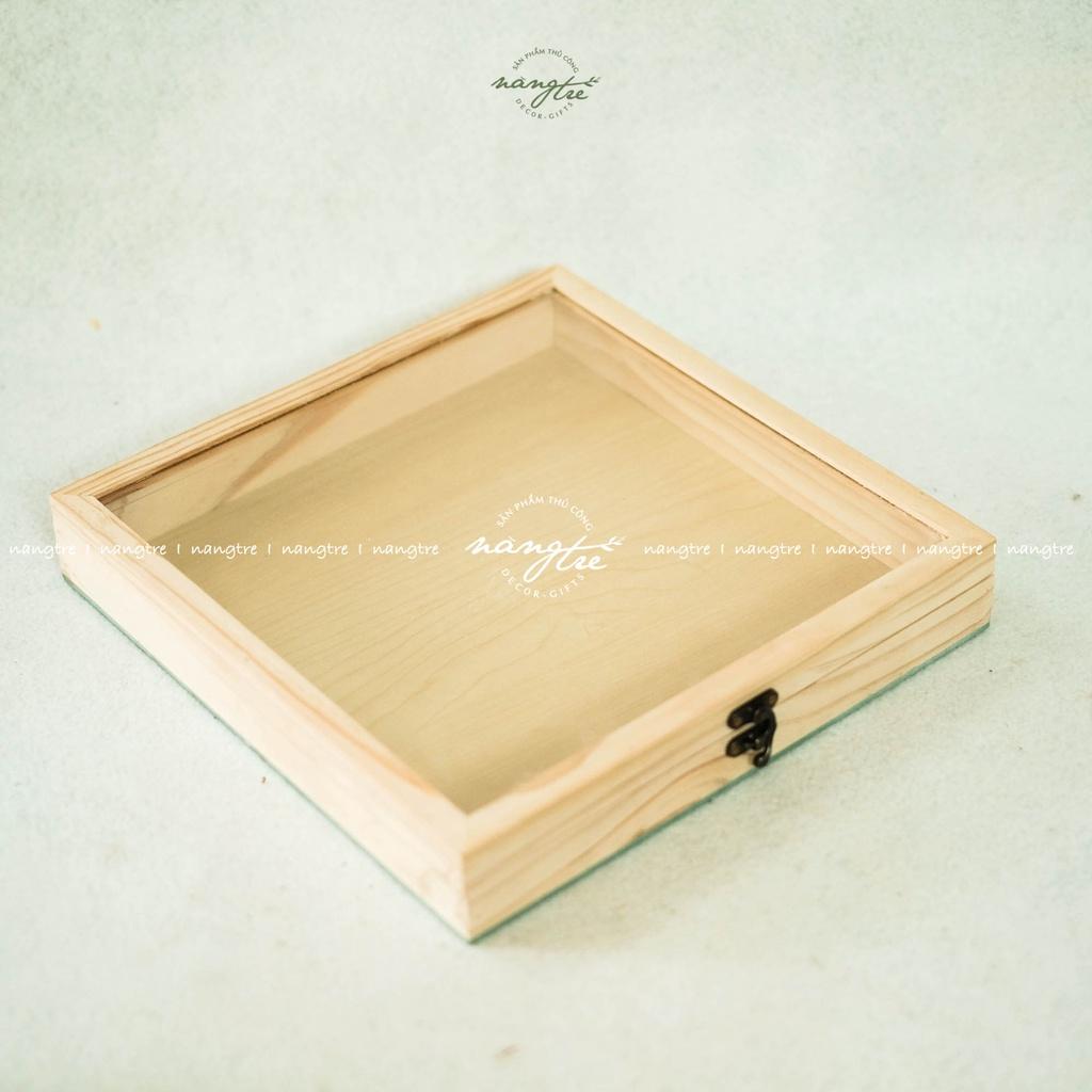 Khung tranh hộp - hộp gỗ trang trí