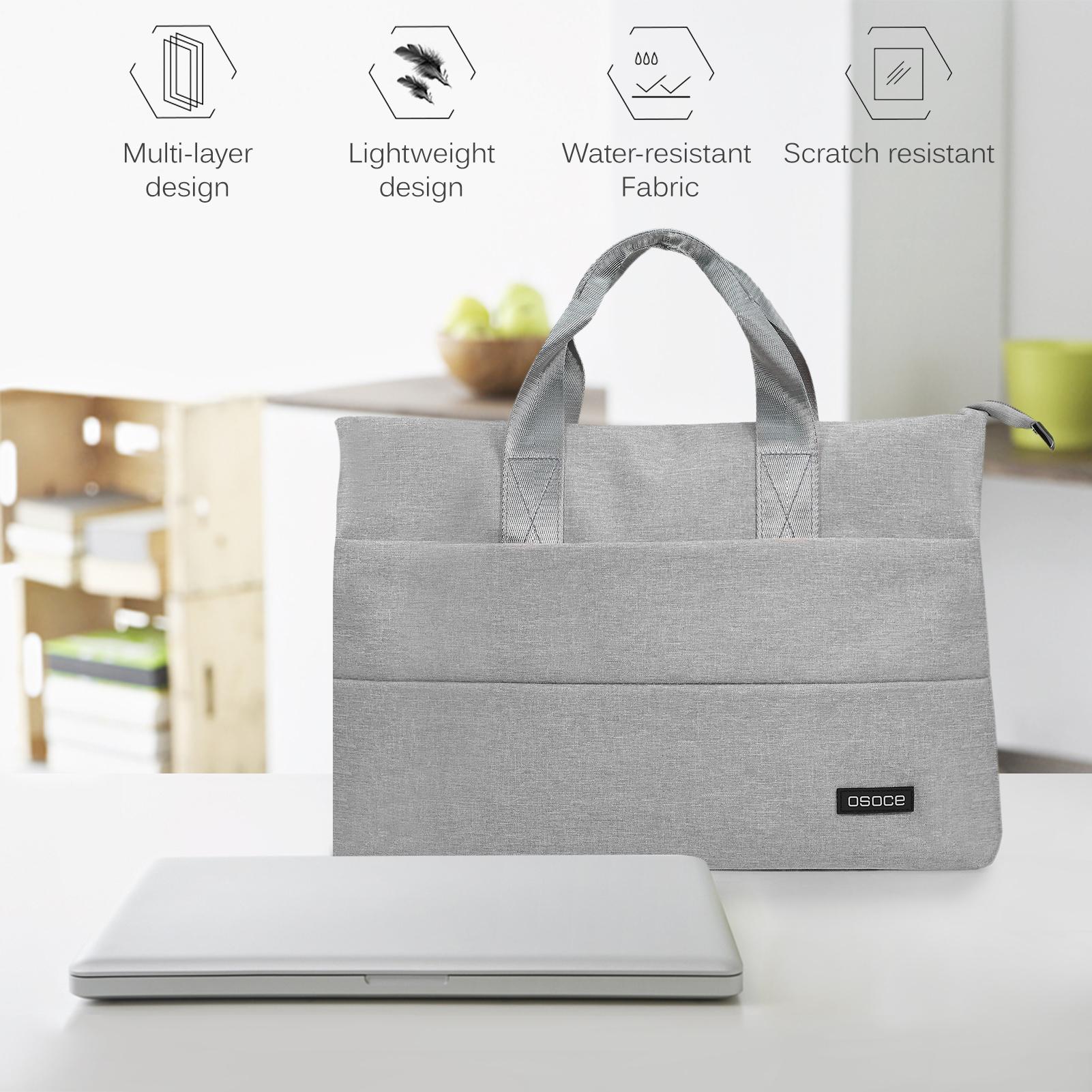 Túi xách đựng máy tính xách tay bằng vải polyesterchống thấm nước phù hợp cho máy tính bảng, Máy tính xách tay 15,6 inch