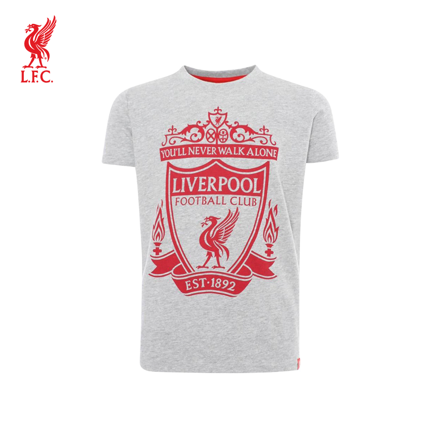 Áo thun tay ngắn thể thao trẻ em LFC Jnr Crest - A15098