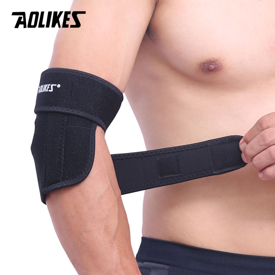 Bộ 2 Đai Bảo Vệ Khuỷu Tay Thể Thao Spring Sport Elbow Support Protector AOLIKES YE-7946