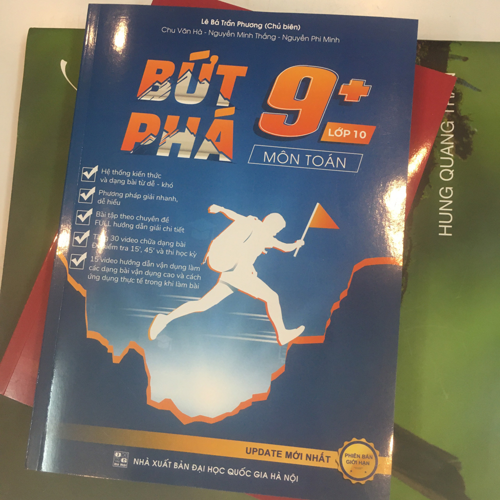 Sách Bứt phá 9+ môn Toán lớp 10